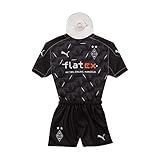 borussia mönchengladbach trikot 2019  Borussia Mönchengladbach Mini-Kit Away 2020 schwarz