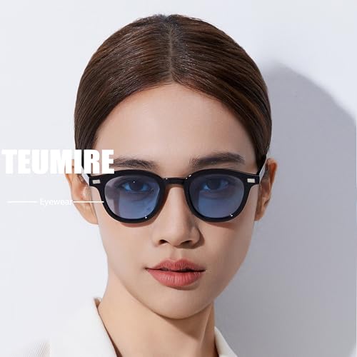 Image of Classic Small Round Sunglasses for Women Men Retro Circle Style Tinted Sun Glasses