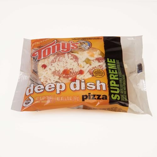 Tonys Supreme Par Baked Pizza, 6.5 Ounce -- 24 per case.