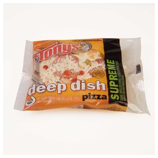 Schwans Tonys Supreme Par Baked Pizza, 6.5 Ounce -- 24 per case.