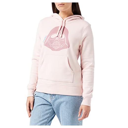 Amazon Essentials Disney | Marvel Princess Sudadera de Forro Polar con Capucha Mujer, Star Wars Darth Vader, L