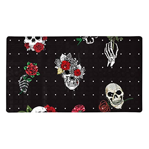 Tapis de douche antidérapant avec ventouses et drainage efficace