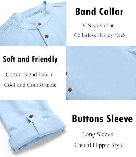 Image of Zombom Men's Kurta || Chinese Collar Long Sleeves || Straight Hip Length Kurtas || Short Kurta for Men || for Festival || Function || Occasion Wear Fancy Kurta for || Best Gifts for Men