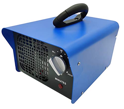 Thingnovation 10,000mg / HR 10G Generador de ozono O3 03 Industrial Temporizador para Habitaciones, hoteles, Autos, Mascotas, Humo y Granjas Azul