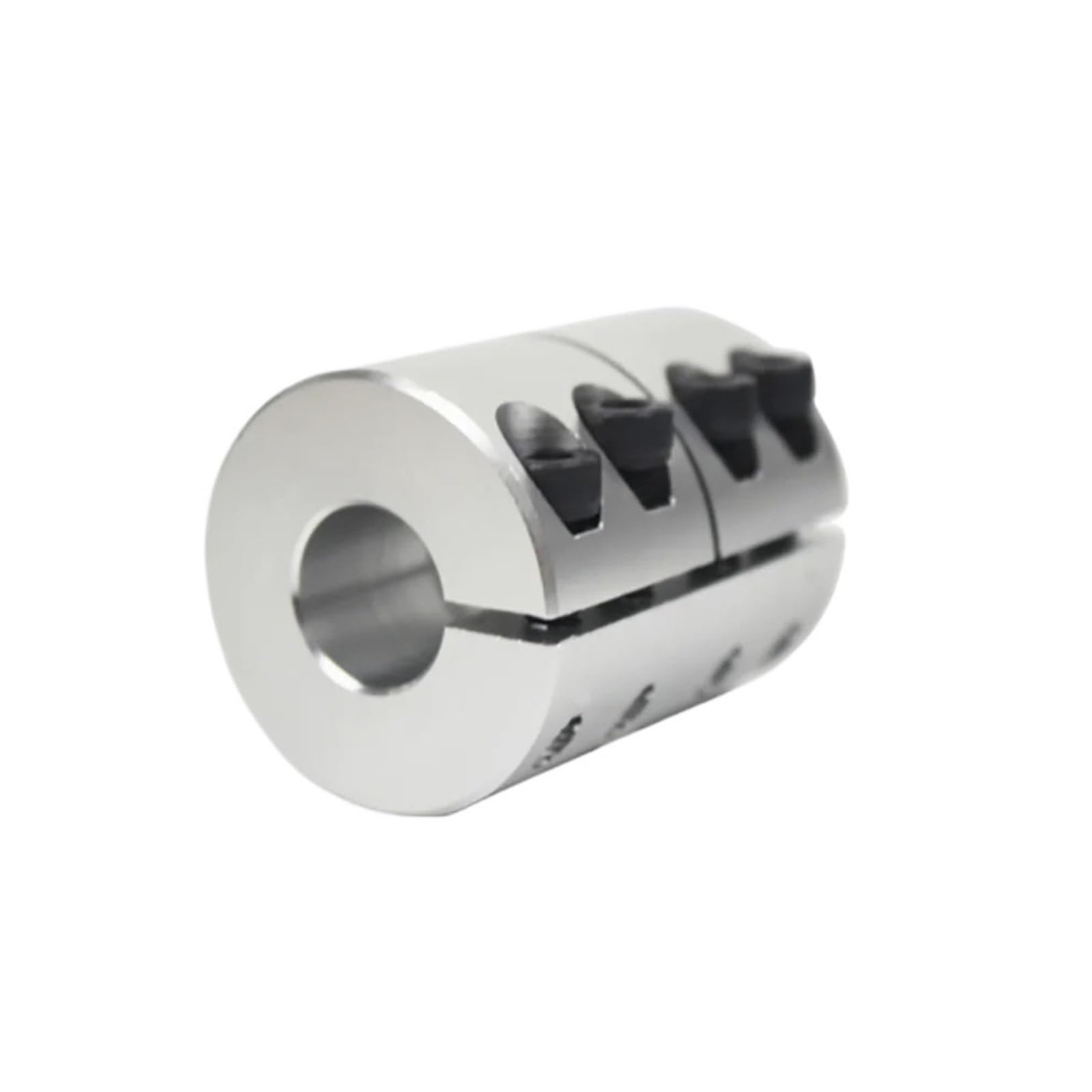 Achse Fest 1 Stück Außendurchmesser 40 mm, starre Wellenkupplung, Länge 50 mm, Bohrung 10 mm, 12 mm, 13 mm, 14 mm, 15 mm, 16 mm, 17 mm, 18 mm, Klemmbacke, Motorwellengelenk Lager Adapter(17 x 17 mm)