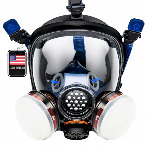 Parcil Distribution Industrial Air Purifying Respirator Mask...