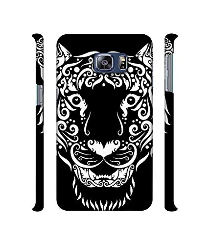 Image of Amazon Brand - Solimo Designer White Tiger 3D Printed Hard Back Case Mobile Cover for Samsung Galaxy S6 Edge Plus