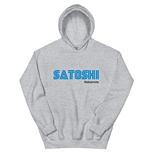 Satoshi Nakamato Bitcoin Inventor BTC Crypto Graphic Sudadera con capucha | Sudadera para amantes de los coches