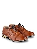  V.C. Festliche Jungen Anzug Schuhe Hochzeit Kommunionschuhe braun 36
