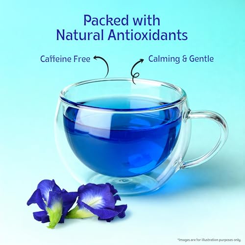 Image of TE-A-ME Butterfly Pea Tea - Blue Pea Tea - 50 gram | Helps Relieve Stress | Caffeine Free - Herbal Tea