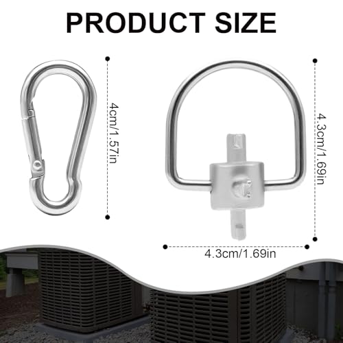 Image of HVAC Tools, Locking Cap Key for Refrigerant Locking Caps, HVAC Locking Cap Tool for Installation and Removal of Locking Caps Used, Essential HVAC Service Hand Tools