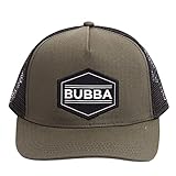 Knuckleheads Little Threads Toddler Hat - Toddler Boy Snap Back Baseball Hat - Baby Bubba Trucker Cap - Infant Newborn Youth Flat Brim Patch Sun Hat for Summer - Green, 6-12 Months