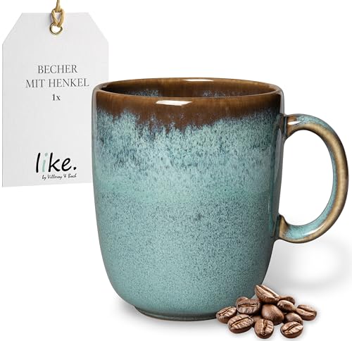 Villeroy & Boch like. by Lave glacé Becher mit Henkel, 400 ml,...