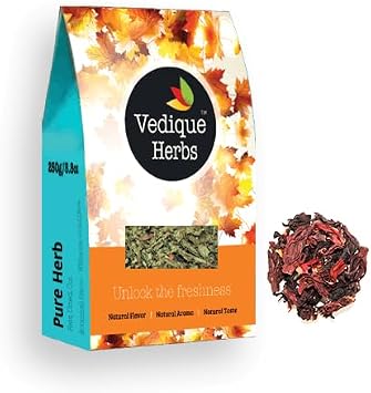 Hibiscus Hibiscus rosa-sinensis - 250g 8.8oz | Raw, Crude, Dried | T-Cut | Premium Grade