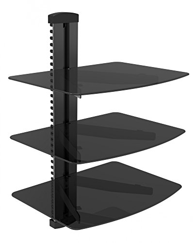 HiFi BluRay/DVD-Player/Receiver/Spielkonsole Wandregal Rack mit...