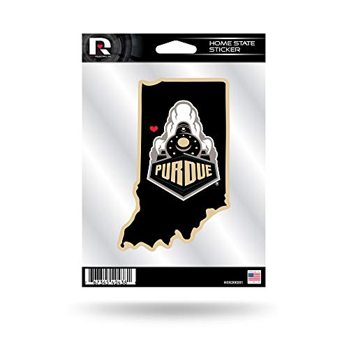 NCAA Rico Industries Purdue Boilermakers Home State Sticker 5" x 7" Home State Decal