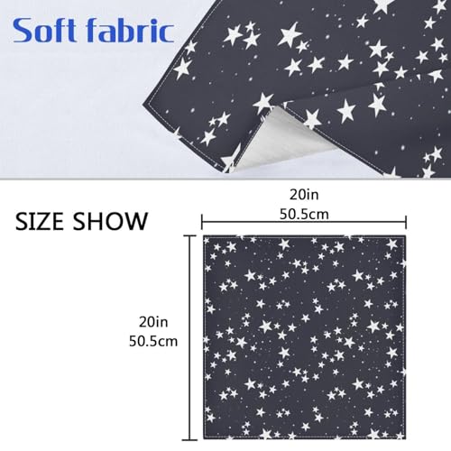 Servilletas de Tela Set 6 Polyester 20x20in Azul miniatura 6