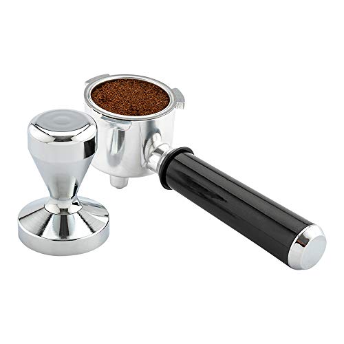 Restpresso Silver Stainless Steel Espresso Tamper - 58 mm - 1 count box - Restaurantware