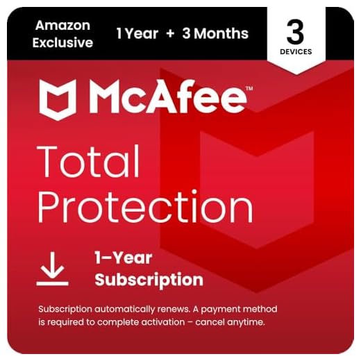 McAfee Total Protection for 3 Devices