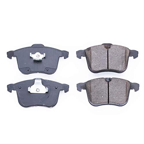 Image of PowerStop Front Brake Pads for Saab 9-3 2006-11 | Saab 9-3X 2010-11 - Z16 Ceramic Brake Pads Replacement, 16-1257