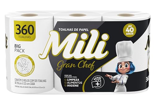 MILI Toalha de Papel Gran Chef 360 folhas