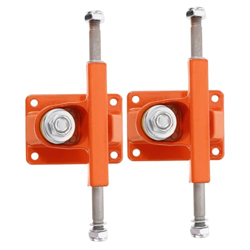 Happyyami Skateboard Trucks Duo for Boys and Girls 2 Pack Orange 3.25 Inches Skateboard Trucks Set