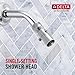 Delta Faucet Single-Spray Shower Head, Chrome 52652-PK