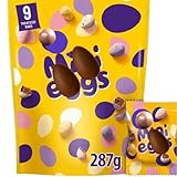 Cadburys Mini Eggs Chocolate Multipack - Chocolate Easter Egg 2026- Chocolate Gift for Kids Easter Egg Hunts- 9 x Cardbury Mini Egg Pouch