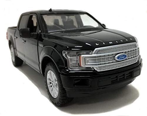 Ford F-150 Limited Crew Cab Pickup Truck 1:24-1:27 Negro miniatura 5