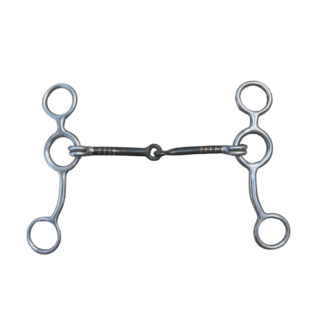 Punza Junior In Acciaio Inox Per Cavalli - Bocca Da 5" - Showman Products