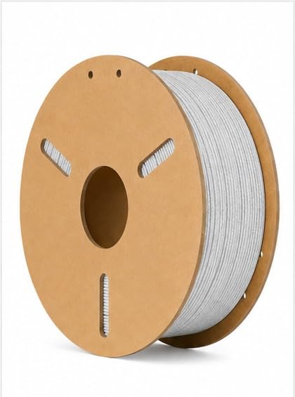 Image of PLA 3D Printer Filament 1.75mm, 1kg Spool (2.2 lbs) - UV /Heat /Weather Resistant, Strong Layer Bonding, Smooth Printing, Low Odor, Outdoor Functional Prototypes, FDM Compatible (Silver Gray, 1 kg)