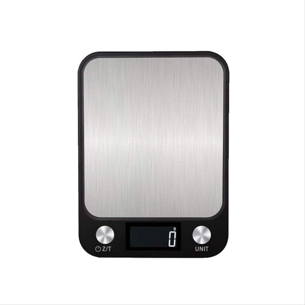 para Cocina y joyería Báscula Digital Báscula de Cocina Báscula Digital Multifuncional para Alimentos Báscula electrónica de Acero Inoxidable Pantalla