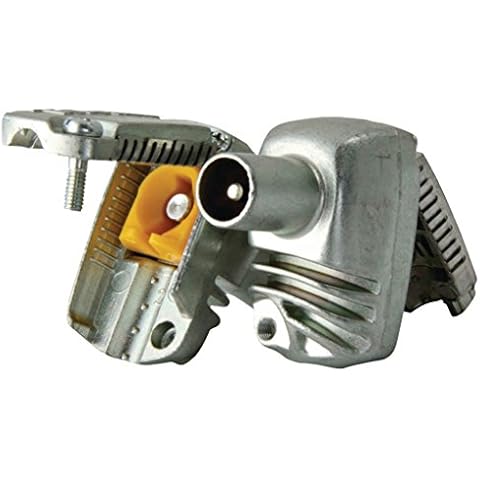 Televes 413210 - Proeasyf Cei Connector Diameter 9.5 mm Shielded Angled Male Cover