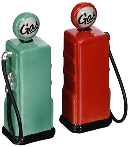 Appletree Design Road Trip Gas Salt And Pepper Set, 4-1/4-Inch #TOP3