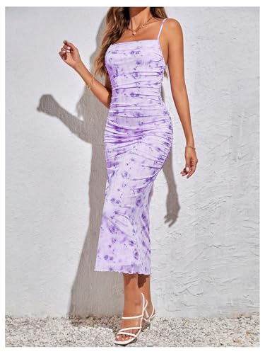Image of GORGLITTER Women's Floral Spring Summer Wedding Guest Dress Bridal Shower Cocktail Tea Party Beach Midi Sun Dress 2026