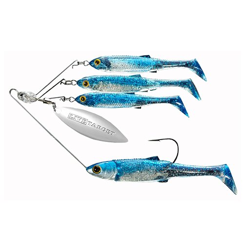 LIVETARGET BaitBall Spinner Rig Umbrella Rig