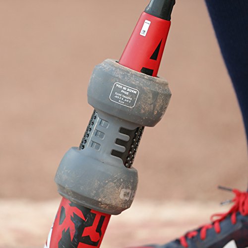 Varo COR Bat Training Weight, 20oz, for Baseball (MLB Authentic) - Classic Weight Feel - Improve Your On-Deck Swings and Power, Cushion Fit Eliminates Abrasion on the Bat, Hyper Lime/Graphite - Thumbnail 2