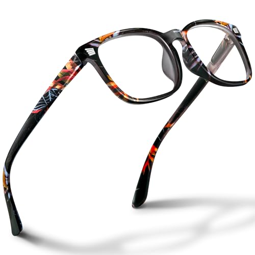 Image of CCVOO +3.25 Reading Glasses for Women /Men, Eyeglasses, Blue Light Readers for Women /Men, Computer Eye Glasses, Cheaters