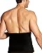 Insta Slim Men’s Slimming Compression Firming Belt, for Slimming, Tummy Control, Special Occasion, Back Support, Posture Support (Black, Large)