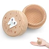 Scatola portaoggetti multifunzionale: Scatola dentini da latte bambina oltre ai denti da latte, questa versatile scatola portaoggetti conserva i capelli, le unghie, le fotografie commemorative e altro ancora, fungendo da scrigno multifunzionale che documenta il percorso di crescita del bambino