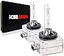 ICBEAMER 6000K D1R D1C D1S Xenon HID Direct Replacement Replace OEM FACTORY Headlight Low Beam light bulbs Diamond White
