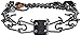 Herm Sprenger Black Small 16" x 2.25mm 12" Prong Training Collar, One Size