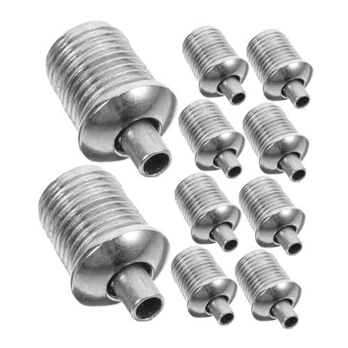 SOLUSTRE 10pcs Wire Rope Thimble Steel Wire Rope Clamp Head Iron Cable Fastener for Hanging Wire Light Fixture Part Tension Cable Fastener