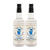 Top Hat Keto Sugar Free Elderflower Tonic Syrup & Quinine Concentrate - Naturally Sweetened with...