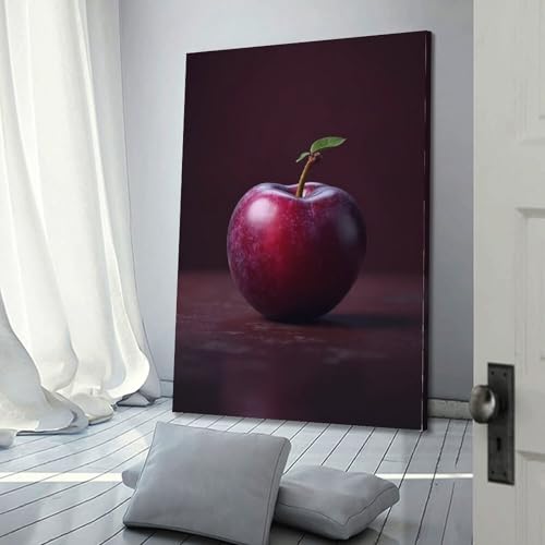 Affiche prune gros plan 40x60 cm impression artistique haute définition - 3