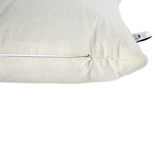Image of Bucky Natural Bedding Collection, Duo Quilted Pillow Cover, 20x15 inch, Quilted White