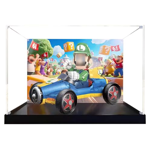 Vitrina acrílica para modelo de coche Lego...