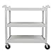 Cambro BC340KD-480 Speckled Gray 3 Shelf Knockdown Utility Cart Case of 1