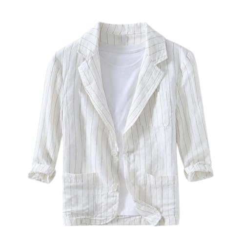 Blazer homme manches 3/4 avec poches multiples pratiques