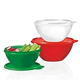  Tupperware - Set di 3 ciotole Wonderlier